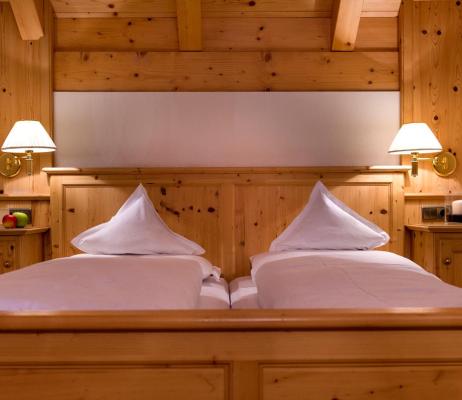 Schlafzimmer mit Doppelbett - Suite Margherita